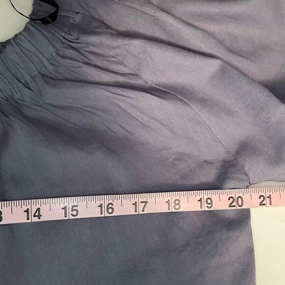 Forever 21 woven Knee Length Dress Blue Size Medium - Picture 7 of 13